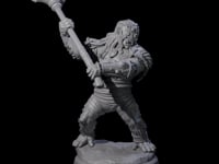 Striking Furry Orc B