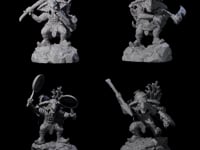 Four Confident Camping Goblins