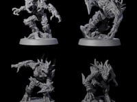 Four Corrupted Wood Woads