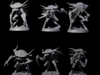 Six Droning Thri-kreen Thralls