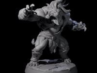 Confident Leonin Brawler
