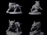 Four Crouching Sphinx Spawn