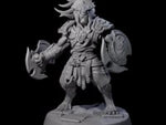 Muscular Leonin Warrior A