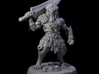 Muscular Leonin Warrior C