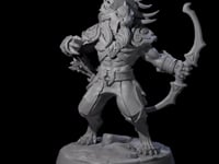 Muscular Leonin Warrior D