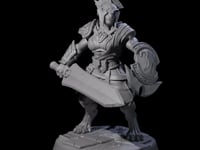 Muscular Leonin Warrior E