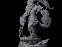 Roaring Scarred Leonin Master