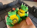 Giant Toad Kings Multicolour Table Ready Miniatures