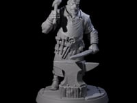 Hard Working Blacksmith