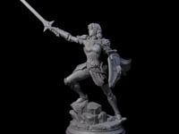 Triumphant Elf Warrior