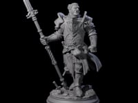 Triumphant Half Orc Paladin