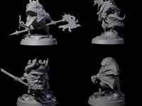 Four Putrid Otyugh Aberrations