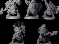 Fire Veined Dwarf Warriors