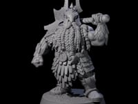 Max Bearded Dwarf Warrior B