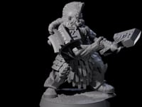 Fire Veined Dwarf Warrior E
