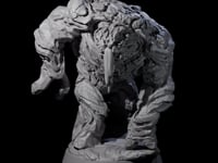 Molten Fire Elemental Vulcanite B