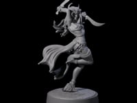 Graceful Tiefling Dancer