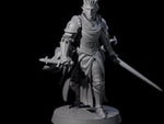 Valiant Tiefling Knight A