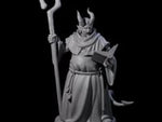 Robed Tiefling Monk A