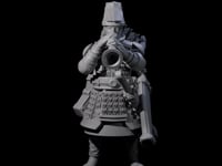 Melodious Human Warrior Musician