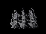 Kneeling Human Archers