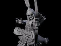 Kneeling Human Archer B