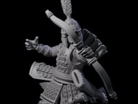 Kneeling Human Archer C