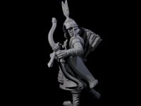 Kneeling Human Archer F