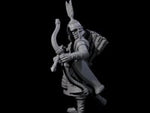 Kneeling Human Archer F