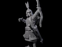 Kneeling Human Archer I