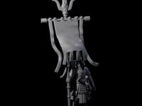 Arm Aching Human Flagbearer