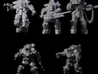 Weird War Mech Suited German Exo-Troopers
