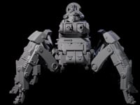 Weird War Scuttling German Spider Tank