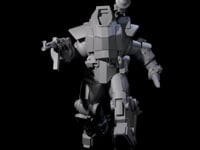 Weird War Mech Suited German Exo-Trooper A