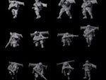 Weird War USA Diving Jetpack Riflemen