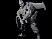 Weird War USA Scorched Jetpack Flamethrower B