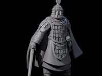 Chinese Stoic Human Captain