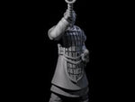 Blowing Chinese Musician