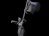Weird War Soviet Shouting War Maiden Commissar