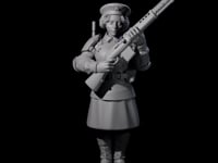Weird War Soviet Shooting War Maiden Rifleman D