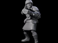 Weird War Soviet Spraying SMG War Maiden C