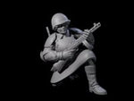 Weird War Soviet Spraying SMG War Maiden D