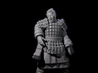 Chinese Dead Eye Terracotta Archer B