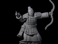 Chinese Dead Eye Terracotta Archer D