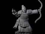 Chinese Dead Eye Terracotta Archer D