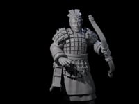 Chinese Dead Eye Terracotta Archer G