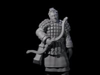 Chinese Dead Eye Terracotta Archer F