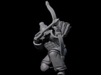 Chinese Dead Eye Terracotta Archer N