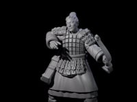 Chinese Dead Eye Terracotta Archer O