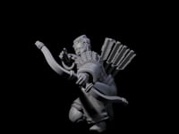Chinese Dead Eye Terracotta Archer L